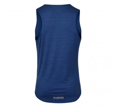 Fusion C3 Singlet Uni Shirts & Tops Blauw