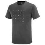 Agile Graphic Tee M Heren Shirts & Tops Zwart