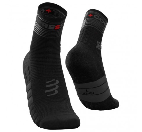 Compressport Pro Racing Socks V3.0 FLASH Uni Sokken Zwart