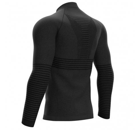 Compressport Seamless Zip Sweatshirt Men Jackets Zwart