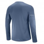 Agile LS Tee M Heren Shirts & Tops Blauw