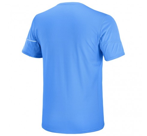 Agile SS Tee M Men Shirts & Tops Licht blauw