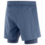 Agile TwinSkin Short M Men Trousers & Shorts Blauw