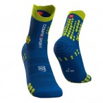 Compressport Pro Racing Socks V3.0 Trail Uni Sokken Blauw