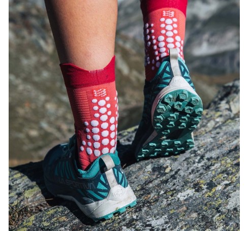 Compressport Pro Racing Socks V3.0 Trail Uni Socks Roze  
