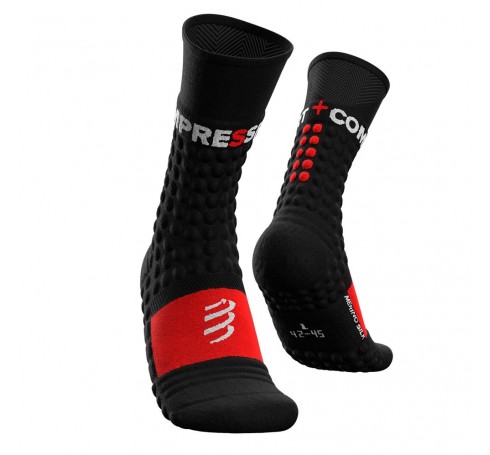 Compressport Pro Racing Socks Winter Run Uni Socks Zwart