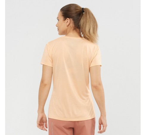 Agile SS Tee W Dames Shirts & Tops Roze  