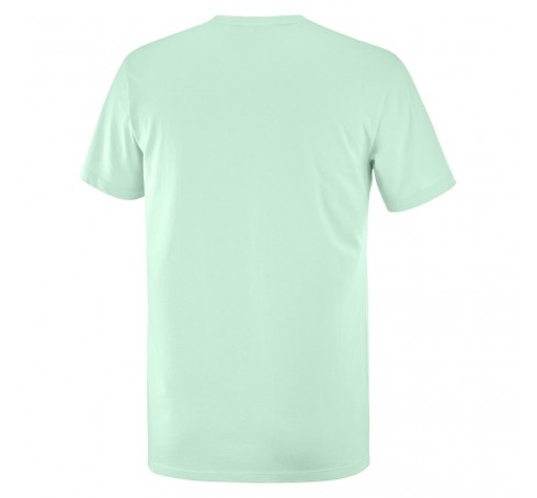 Salomon Cotton Tee M Heren Shirts & Tops Groen