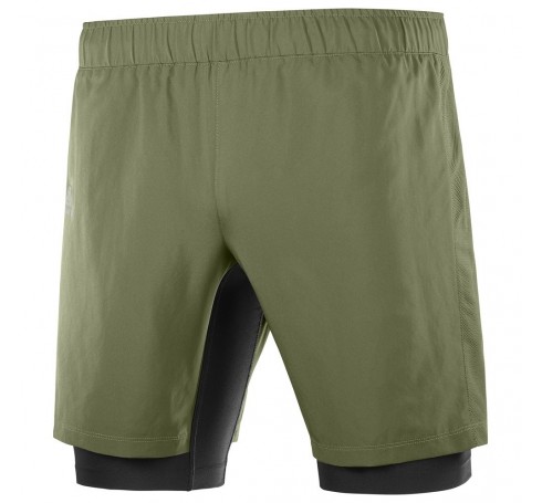 XA Twinskin Short M Men Trousers & Shorts Groen
