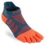 Injinji W Ultra Run No-Show Women Socks Blauw-Oranje