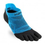 Injinji Run Lightweight No-Show Uni Socks Licht blauw