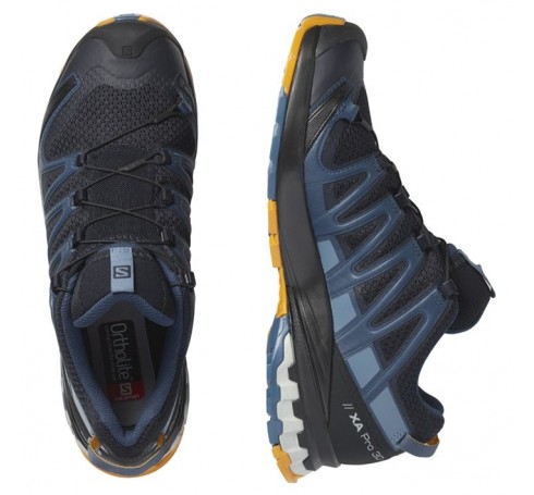 XA Pro 3D v8 M Men Shoes Blauw