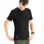 Fusion M Recharge Merino T-Shirt Heren Shirts & Tops Zwart