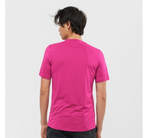 XA Tee M Heren Shirts & Tops Roze  