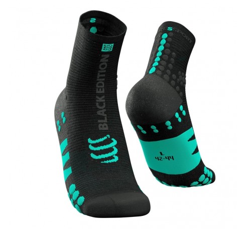 Compressport Pro Racing Socks V3.0 Run High Uni Socks Zwart
