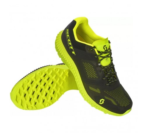 Scott Kinabalu Ultra RC M Heren Schoenen Zwart-geel