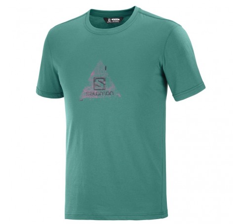 Explore Blend Tee M Heren Shirts & Tops Groen