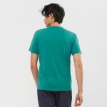 Explore Blend Tee M Heren Shirts & Tops Groen