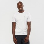 Agile SS Tee M Heren Shirts & Tops Wit  