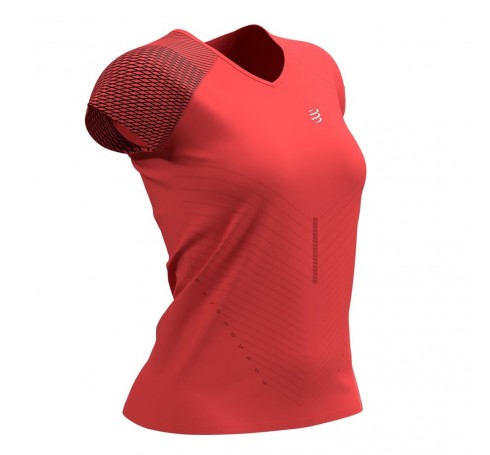 Compressport Performance SS TShirt W Women Shirts & Tops Roze  