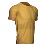 Compressport Racing SS T-Shirt M Heren Shirts & Tops Geel  
