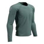 Compressport Trainings T-Shirt LS Heren Shirts & Tops Groen