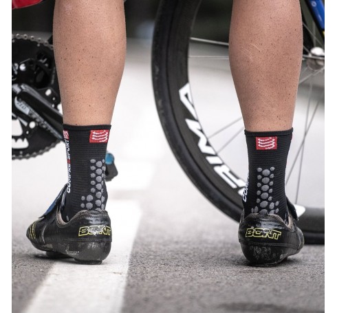 Compressport Pro Racing Socks V3.0 Bike Uni Sokken Zwart
