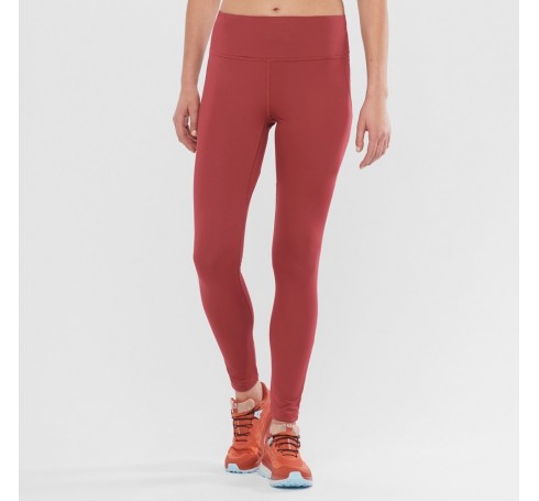 Agile Long Tight W  Women Trousers & Shorts Rood