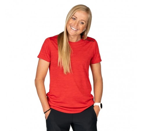 Fusion WMS C3 T-Shirt  Women Shirts & Tops Rood