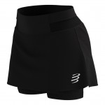 Compressport Performance Skirt W Women Trousers & Shorts Zwart
