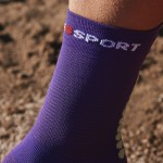 Compressport PRS V4.0 Run High Cut Uni Socks Paars  