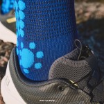 Compressport PRS V4.0 Trail Uni Socks Blauw
