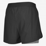 Fusion C3+ 2 -in-1 Run Shorts Uni Trousers & Shorts Zwart