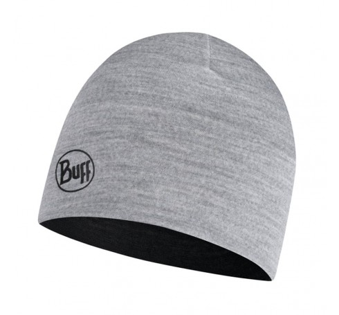 Buff Lightweight Merino Wool Hat  Accessories Zwart-grijs