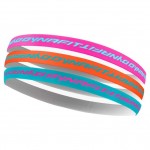 Dynafit Running Hairband (3 Pieces)  Accessoires Blauw-Roze