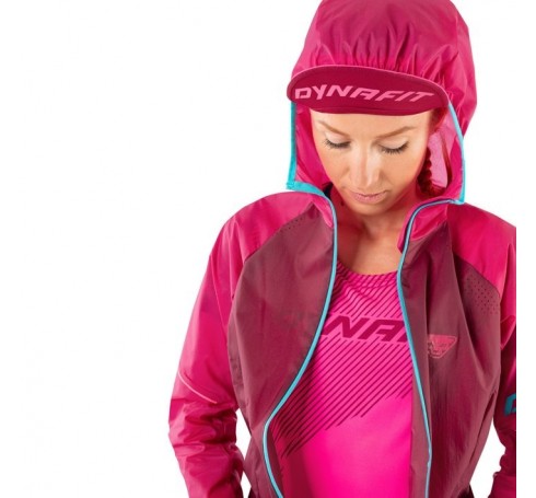 Dynafit Alpine Wind Jacket W Women Jackets Roze  