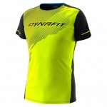 Dynafit Alpine Shirt M Heren Shirts & Tops Zwart-geel
