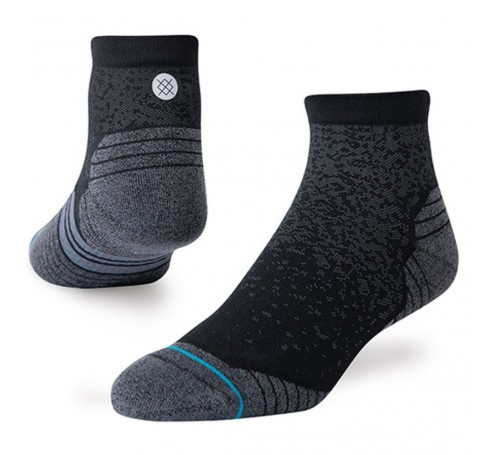 Stance Run Quarter Sock Uni Socks Zwart