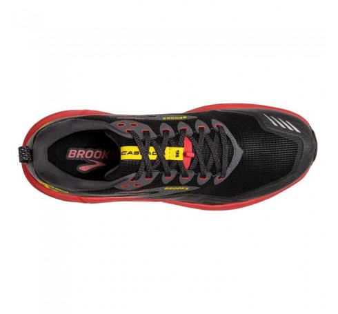 Brooks Cascadia 16 M Men Shoes Zwart-rood