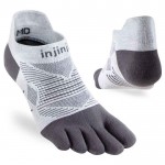 Injinji Run Original Weight No-Show Uni Socks Grijs