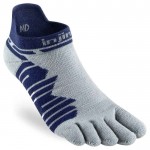 Injinji Ultra Run No-Show Uni Socks Blauw