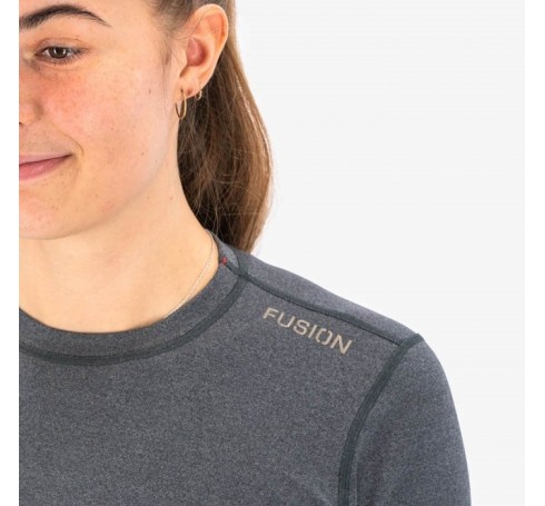 Fusion Womens C3 Sweatshirt Dames Shirts & Tops Grijs