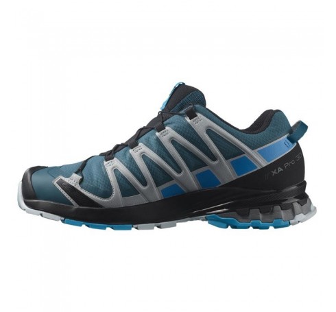 XA Pro 3D v8 GTX M Men Shoes Blauw