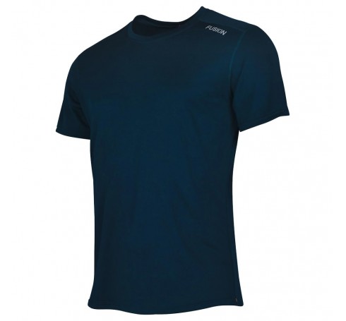 Fusion M Nova LS Shirt Men Shirts & Tops Blauw
