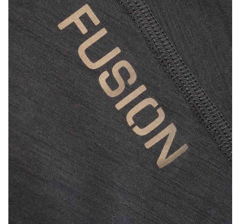 Fusion M C3 Merino SS Heren Shirts & Tops Grijs