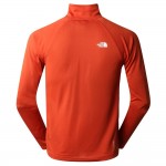 M Flex 1/4 Zip Heren Shirts & Tops Oranje