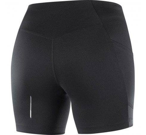 Cross Run Short Tight W Women Trousers & Shorts Zwart