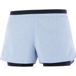 Cross 2IN1 Short W Women Trousers & Shorts Licht blauw