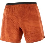 Cross 7" Shorts NO Liner M Heren Broeken Oranje