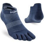 Injinji Run Lightweight No-Show Uni Socks Blauw